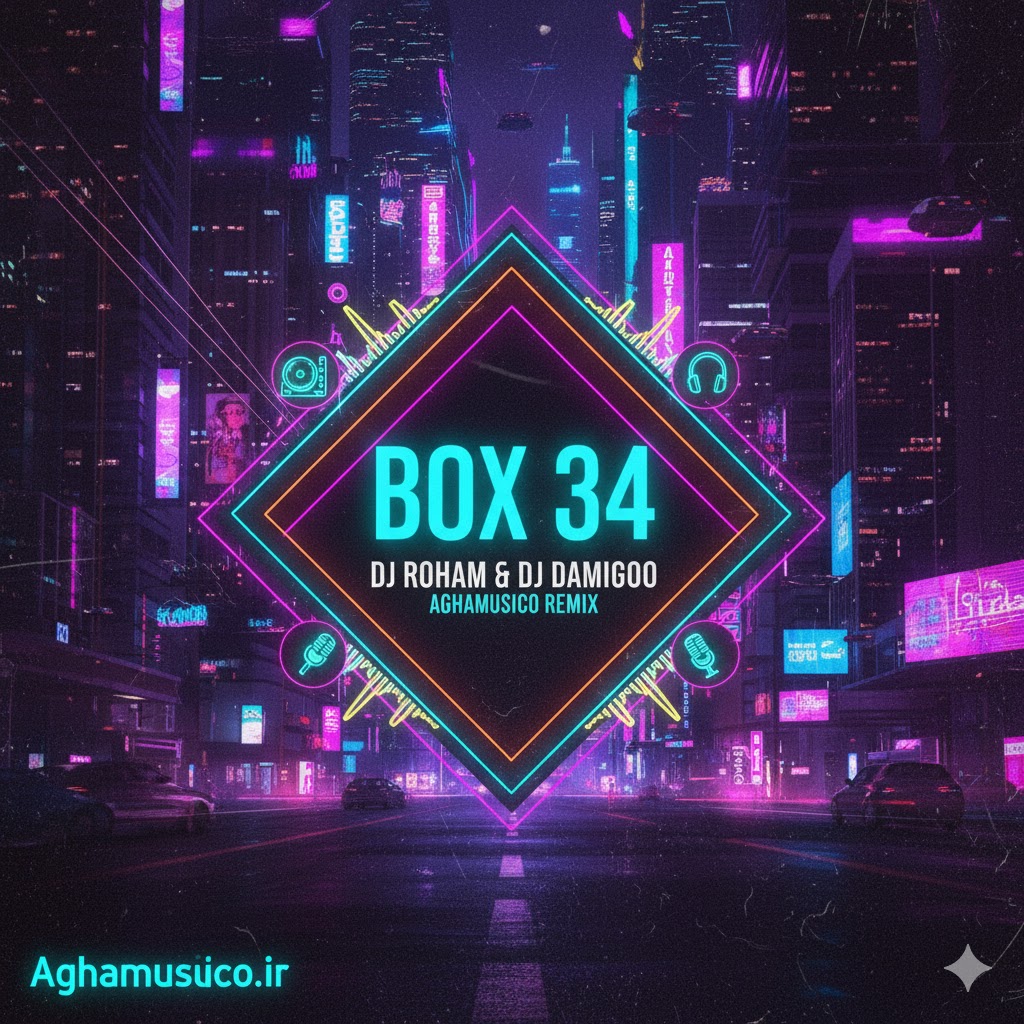 اپیزود سی و چهارم موزیک باکس از دیجی رهام و مجید مکس و دامیگو باصدای: ایسام ، کیارش ، علی یاسینی ، دایان ، وانتوس ، سارن ، کیسان ، د دان ، لنا ، مانی ، فریزر